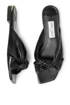 Avenue Flat Nappa Leather Sandals